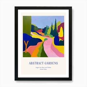 Colourful Gardens Longue Vue House And Garden Usa 2 Blue Poster Poster