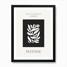 Matisse Black Cutouts Art Print