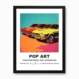 Poster Car Crash Pop Art 5 Art Print