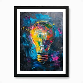 Light Bulb 11 Art Print