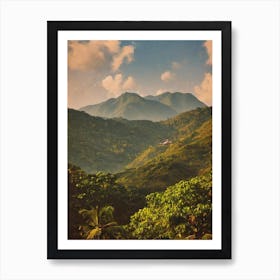 Tayrona National Park 2 Colombia Vintage Poster Art Print