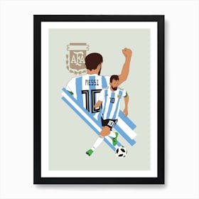 Messi34444 Art Print