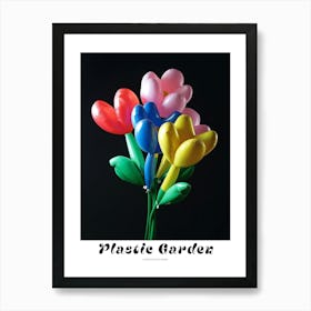 Bright Inflatable Flowers Poster Everlasting Flower 3 Art Print