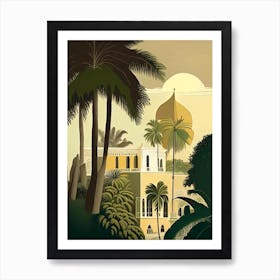 Key West Florida Rousseau Inspired Tropical Destination Art Print