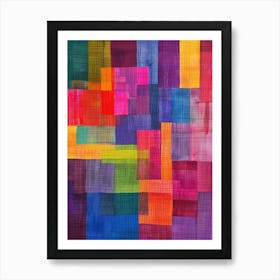 Squares 5 Art Print