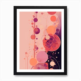 Abstract Circles 31 Poster