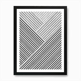 Line geometry 2 Art Print