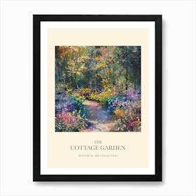 Cottage Garden Poster English Oasis 8 Art Print