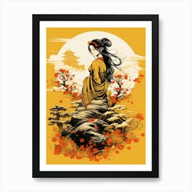 Asian Girl 5 Art Print