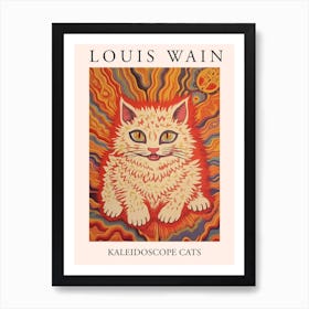 Louis Wain, Kaleidoscope Cats Poster 22 Art Print