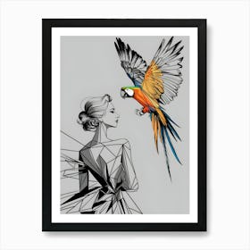Parrot 6 Art Print