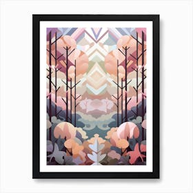 Natural Pattern Abstract 4 Art Print