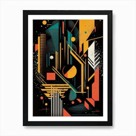 Abstract Painting Poster