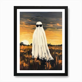 Ghost In The Field 5 Art Print