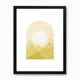 Arch-Sunrise 13 Art Print