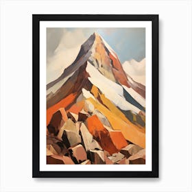 Cerro Mercedario Argentina 1 Mountain Painting Art Print