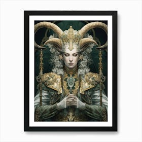 Elven Queen 1 Art Print