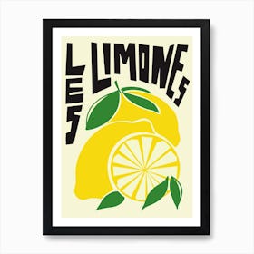 Les Limones Art Print