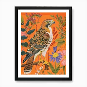 Spring Birds Red Tailed Hawk 2 Poster