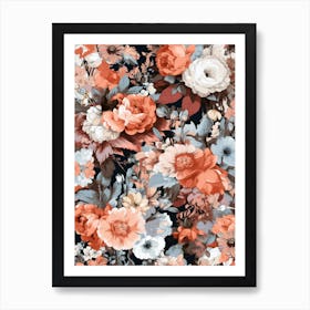 My Favorite Flower Bouquet Art Print