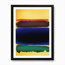 Sunrise after rothko Art Print