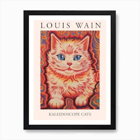 Louis Wain, Kaleidoscope Cats Poster 18 Art Print