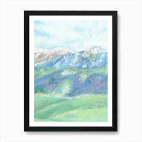 Scenery Art Print