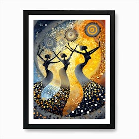 Three Dancers Art Print