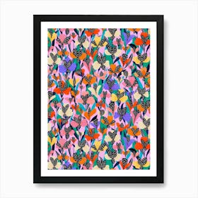 Pansy - Tropical Pink Art Print