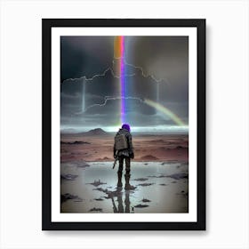 Rainbows In The Sky 4 Art Print