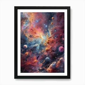 Nebula Art Print