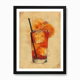 Iced Tea 34 Art Print