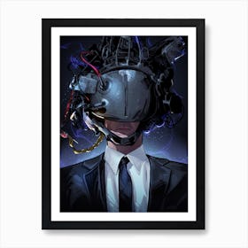 Johnny Mnemonic Keanu Reeves Art Print