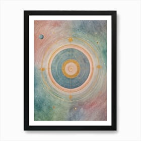 Planetary Universe Art Print