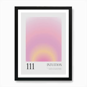 Aura Poster Apartment Decor Angel Numbers Aesthetic Posters Buddha Wall Art Y2k Decor Aura Print Angel Number 111 Art Print