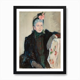 Portrait Of An Elderly Lady (1887), Mary Cassatt Poster