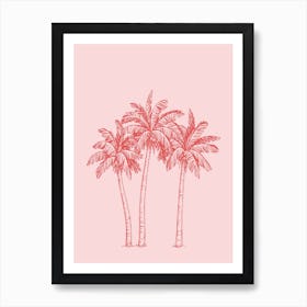 Palm Trees 1 Art Print