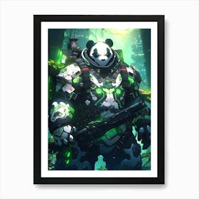 Panda Bear 4 Art Print