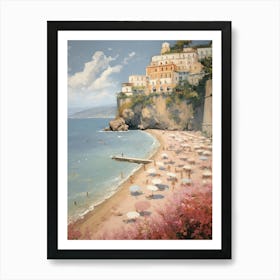 April Beach Art Print