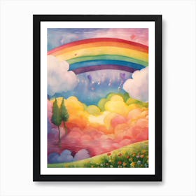 Rainbow In The Sky 7 Art Print