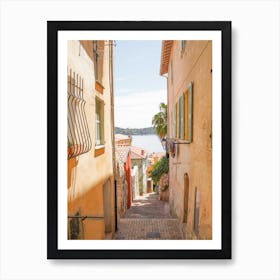 Cote Dazur Street View Art Print