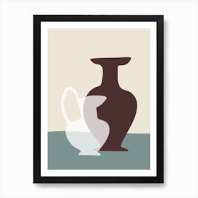 Kitchen Shapes Art Print