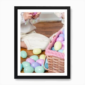 Easter Eggs 133 Art Print