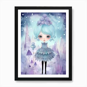 Blue Fairy Art Print