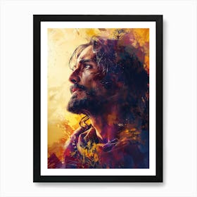 Jesus 20 Art Print