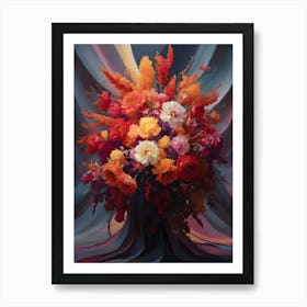 Flowers In A Vase 84 Art Print