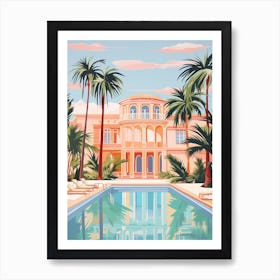 Australian Mansion With A Pool 0 Art Print