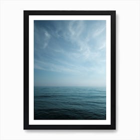 The Calm Sea Art Print