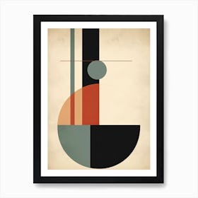 Mid Century Echoes; Boho Lullaby Art Print