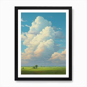 Clouds In The Sky 5 Art Print